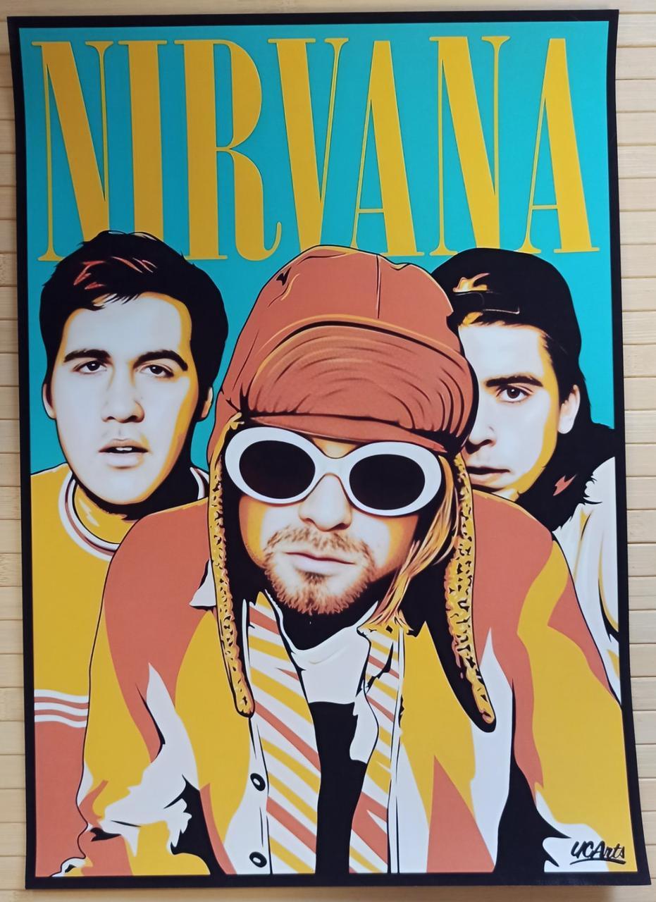 Постер Nirvana Нирвана А3 2464, фото 1
