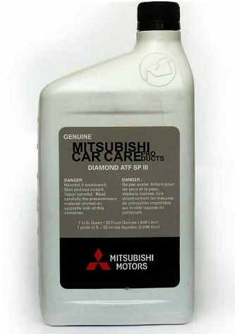 Олива трансмісійна для АКПП Mitsubishi ATF SP III оригінальна олива Mitsubishi (ACH1ZC1X05)