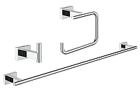 Набор аксессуаров 3 в 1 Grohe Essentials Cube New (40777001) Wollen