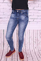 Жіночі джинси із завищеною талією Miss Girl (код М-032)