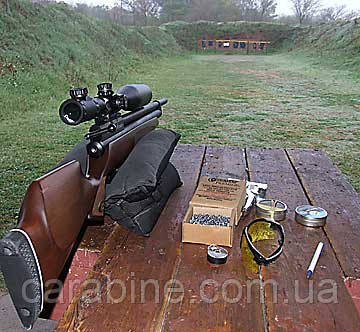 Пристрілка гвинтівки Crosman Marauder Пристрілка гвинтівки Crosman Marauder