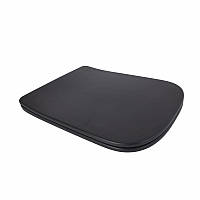 Сиденье для унитаза (Tern 490) 435x344x50 мм, Matt Black, с микролифтом, Slim Duroplast, Quick Release QTSC179MB47354 Qtap Wollen