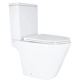 Унитаз-компакт Mixxus BEVEL-0405-R 605х370х800mm, система смыва RIMLESS (MI6728) TAVIX