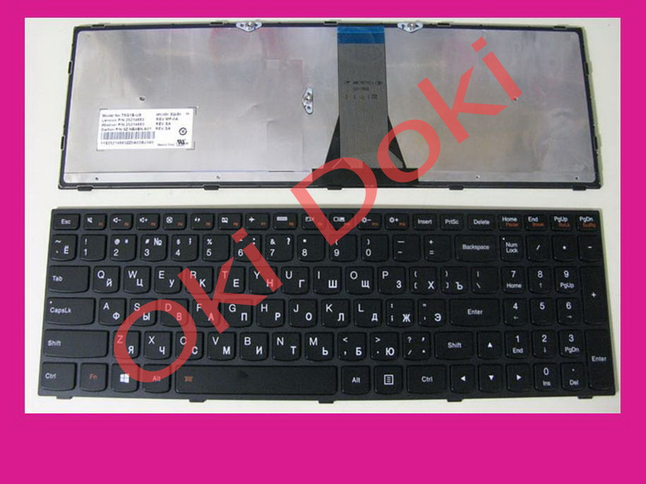 Клавіатура для ноутбука Lenovo MP-13Q13US-686
