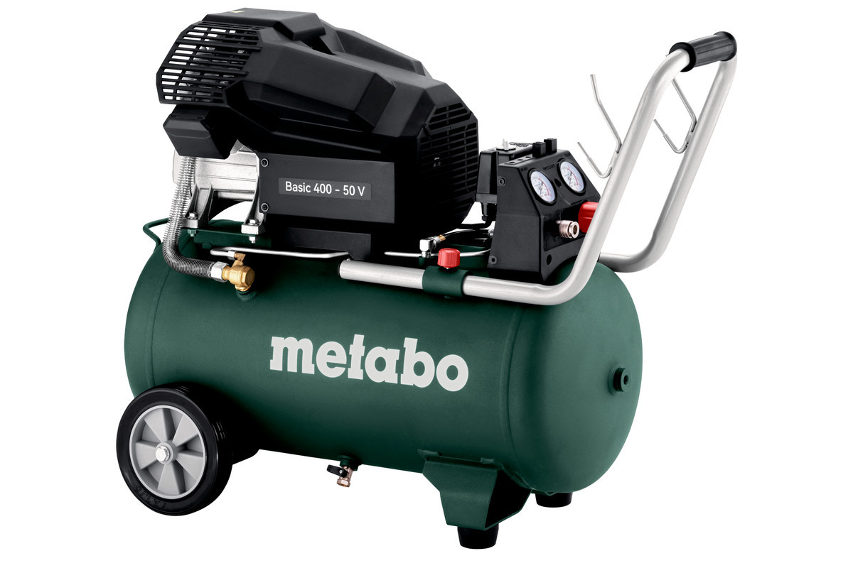 Компрессор Metabo Basic 400-50 V, фото 1