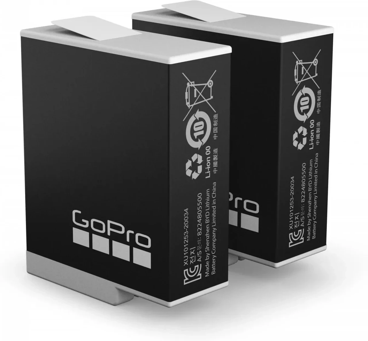 Акумулятор для камери GoPro Enduro Battery 2-Pack (HERO9/10) (ADBAT211), фото 1