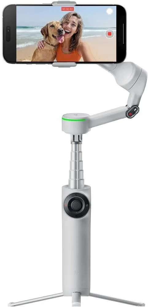 Тримач камери Stabilizator Insta360 Flow 2 Pro Creator Bundle (Gray), фото 1