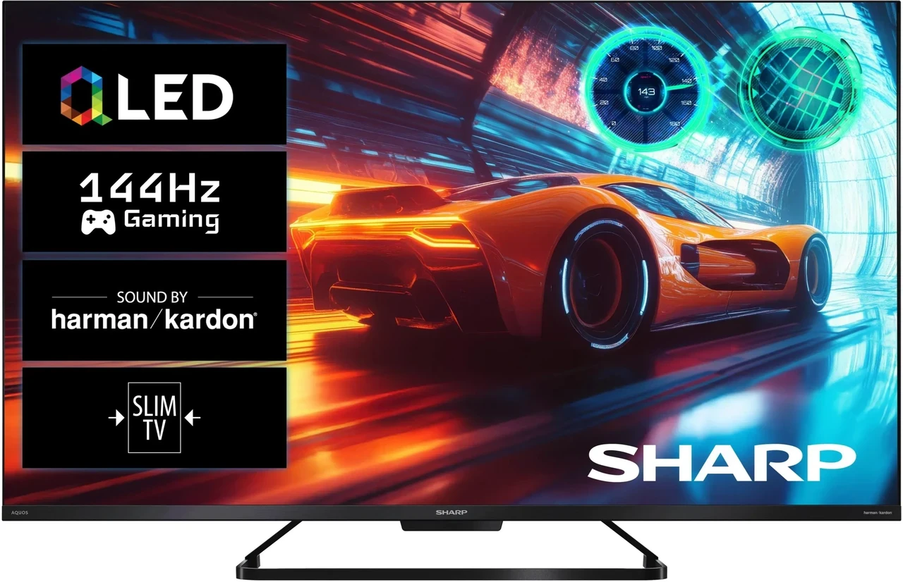 Телевізор QLED Sharp 43GR8765E 43 cali 4K UHD, фото 1