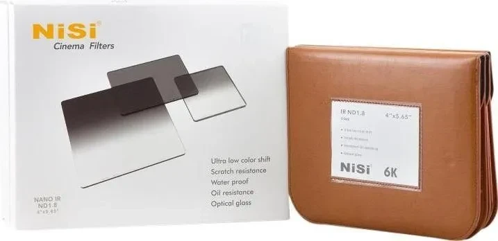 Фільтр для камери NiSi Cine Filter Nano IRND 4x5.65'' 1.2, фото 1