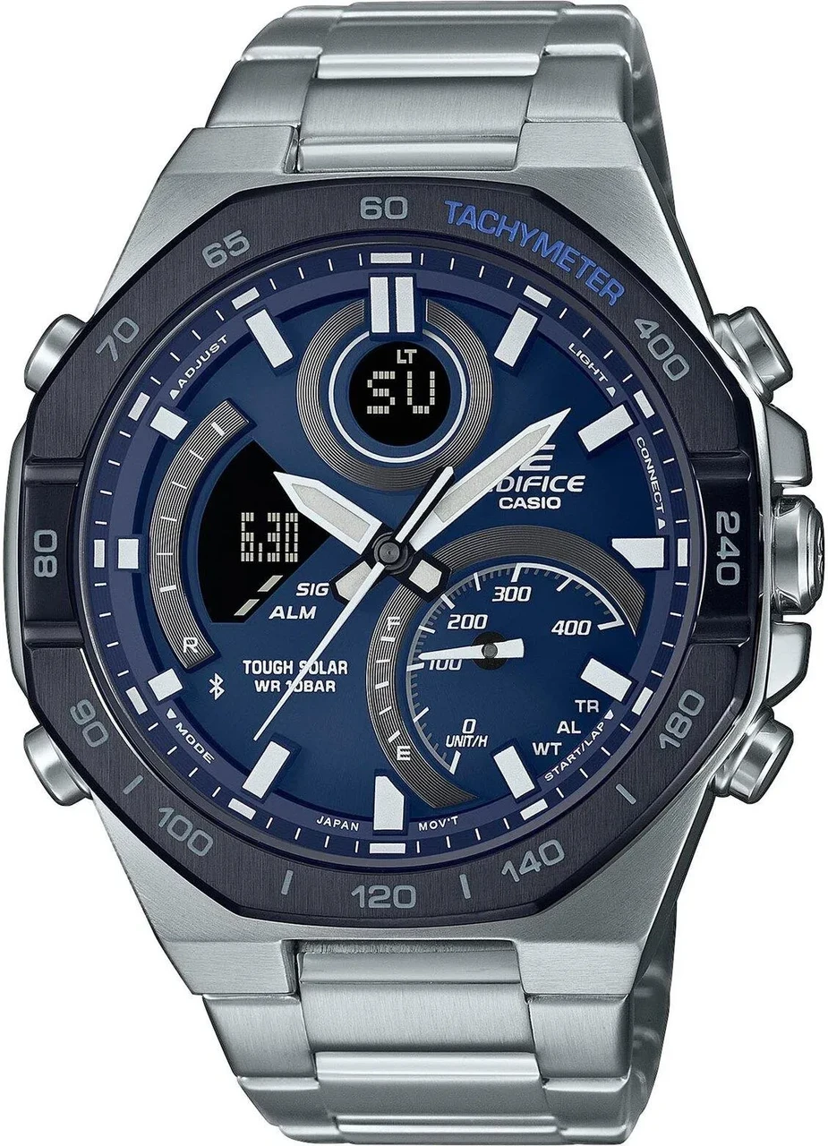 Годинник Casio Edifica ECB-950DB-2AEF синій, фото 1