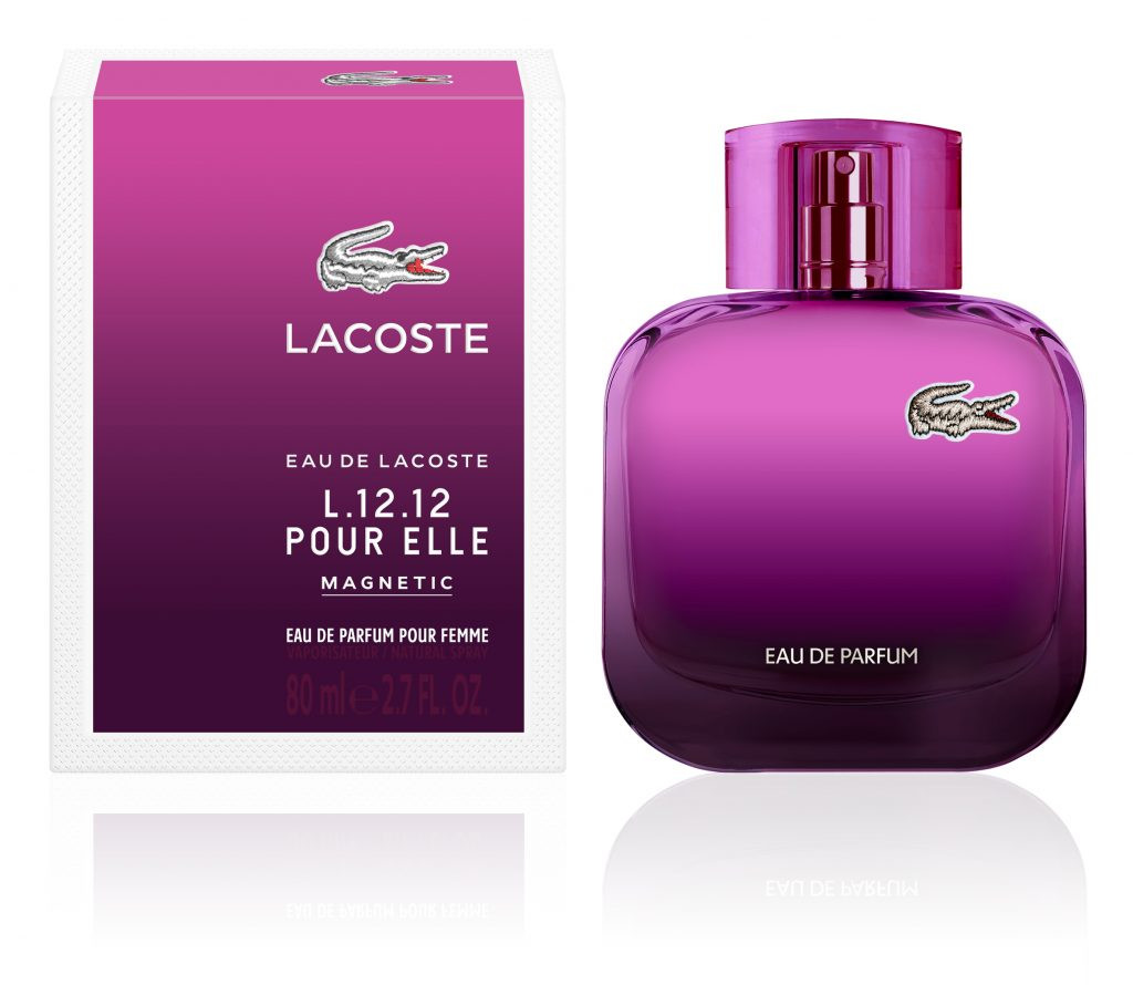 Жіноча парфумована вода Lacoste L 12.12 Pour Elle Magnetic (Лакоста Пур Ель Магнетик) 80 мл