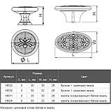 Ручка Bosetti Marella D 24177.01.030 нікель полірований І біла емаль, фото 4