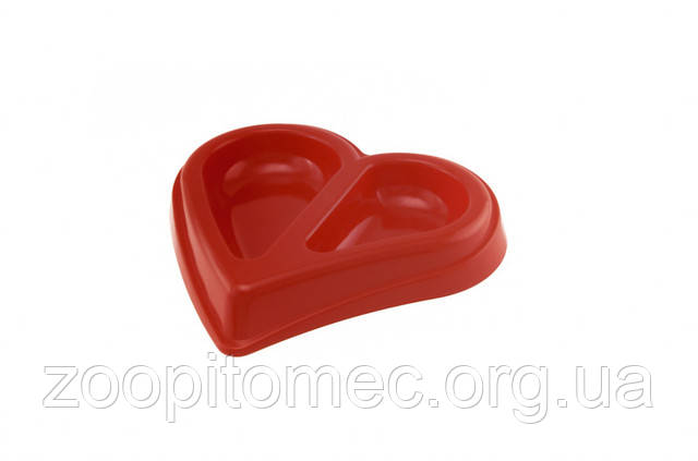 Миска сердечко подвійне Польща 0,45 л