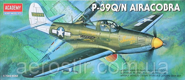 P-39Q/N AIRACOBRA 1/72 ACADEMY 2177