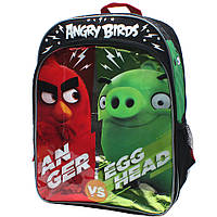 Чорний рюкзак "Angry birds"