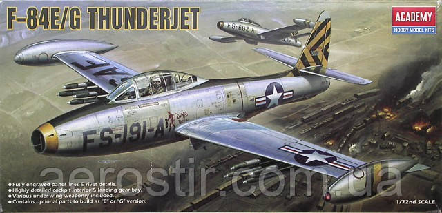 F-84E/G THUNDERJET 1/72 ACADEMY 1617