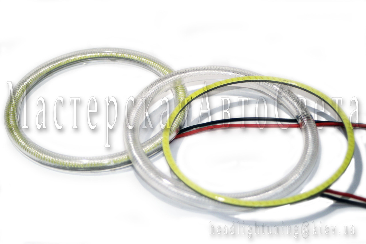 Ангельські очі LED-COB 95 мм. для біксенонових лінз 3,0" ( ⁇ 76 мм)