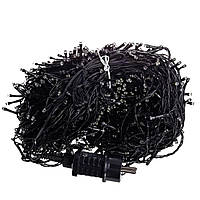 Гирлянда Рождественская фея уличная 100 (м) 1000 LED черный провод Белый CF1000L100MBW