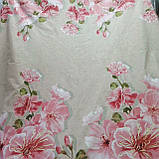 Бязь купонна з яблуневим кольором, 3-д малюнок, фото 4