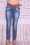 Жіночі приуженные джинси великого розміру !!! (код Т3720), фото 2