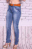 Жіночі приуженные джинси великого розміру !!! (код Т3720), фото 3