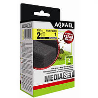 Aquael MEDIA SET STANDARD FANFILTER 1 вкладыш губка в фильтр Aquael FAN 1 Plus, 2шт