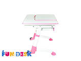 Дитячий стіл-трансформер FunDesk Amare with drawer Pink, фото 4