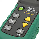 Шумомер Mastech MS6702 (30-130 dB) з вимірюванням температури та вологості (-20 °C + 60 °C; 0-100%), фото 4
