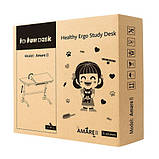 Дитячий стіл-трансформер FunDesk Amare II with drawer Blue, фото 4