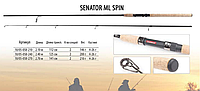 Спиннинг Bratfishing SENATOR SPINING ML 2.7м/тест 4-26гр