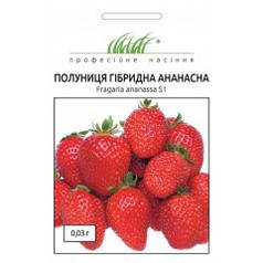 Насіння Полуниця Гібридна Ананасна 0,03 грама Hem Zaden Професійне насіння