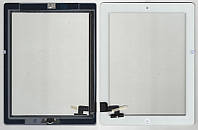 Тачскрин (сенсор) iPad 2 белый (White) assembly with home button