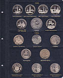 Альбом для ювілейних монет України. Том I (1995-2005 рр..) + футляр, фото 2