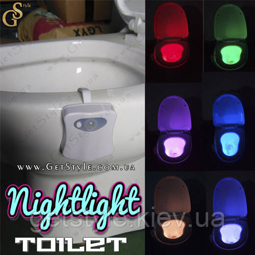 Підсвічування для унітазу з датчиком руху - "Toilet Nightlight"