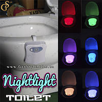 Подсветка для унитаза с датчиком движения - "Toilet Nightlight"