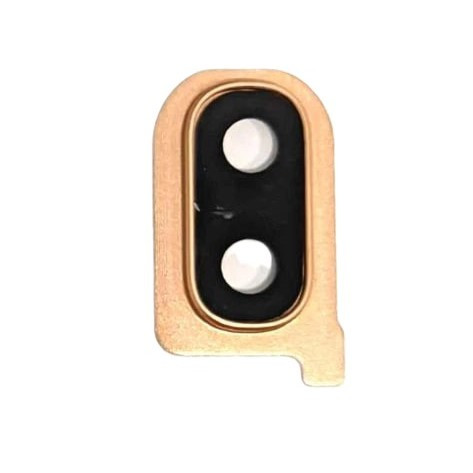 Скло камери (Camera glass) для Samsung A405 Galaxy A40 (2019) with frame Gold, фото 1