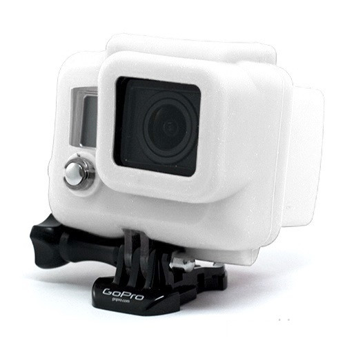 Силіконовий чохол, ніжки для боксерської екшн камери GoPro Hero 3, 3+, 4, 4+ - білий (Арт. XTGP99)