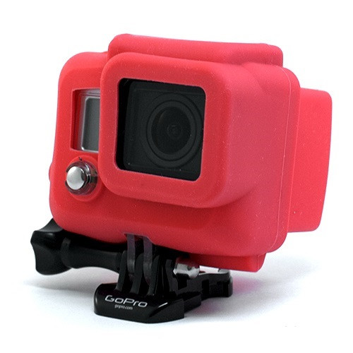 Силіконовий чохол, ніжки для боксерської екшн камери GoPro Hero 3, 3+, 4, 4+ - червоний (Арт. XTGP99)