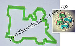 Вирубка Паровозик - висота 7,5 см