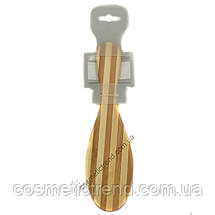 Щітка масажна для волосся овальна натуральне дерево Christian WHB-225, фото 3