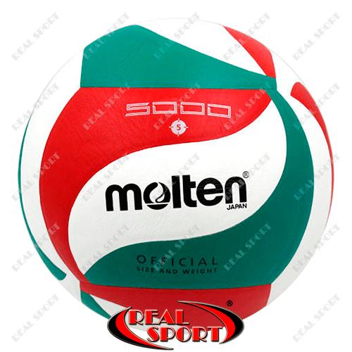 Волейбольный мяч Molten VB-2635 5000 (PU, №5, 5 слоев, клееный) - фото 1 - id-p16365683