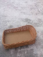 Лоток із суцільної лози No2