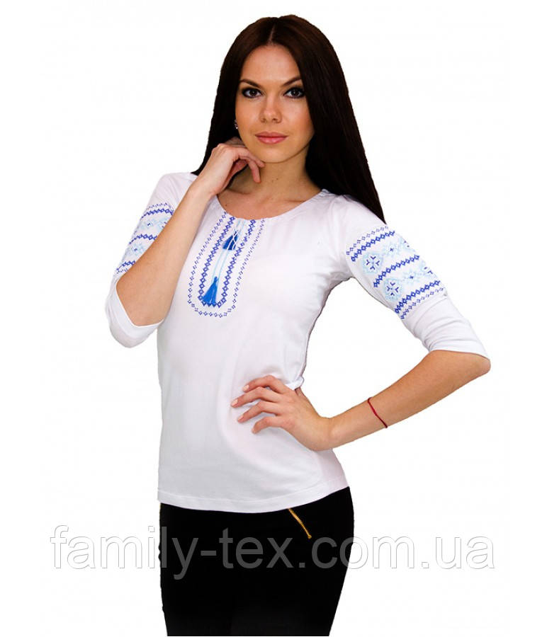 Футболка вишита жіноча "Львівянка", размеры XL, 2XL