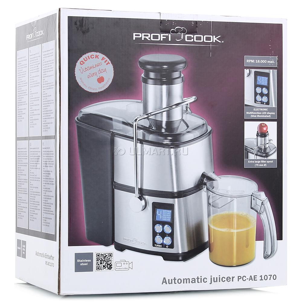 Соковыжималка Profi Cook PC-AE 1070 - фото 4 - id-p137632389