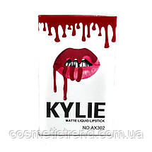 Помада для губ матова рідка стійка Kylie matte liquid lipstick Libee (розпродажу), фото 6