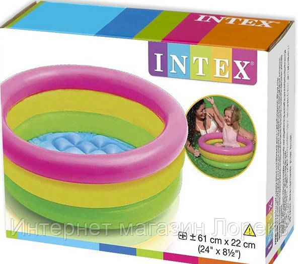 Детский надувной бассейн Intex - фото 3 - id-p509756177