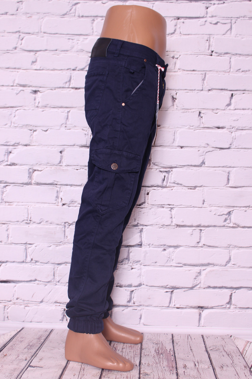 Стильные мужские джинсы карго Jeckerson 29-36рр. (код 2020) - фото 3 - id-p509815855