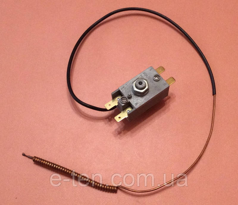 Термостат аварійний захисний капілярний 20А / 250V / Tmax=92 °С / L=60см до бойлерів Thermex, Garanterm, ATT, фото 1