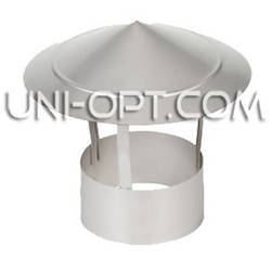 Грибок для димоходу з неіржавіючої сталі Ø 85-300 мм (AISI-430)