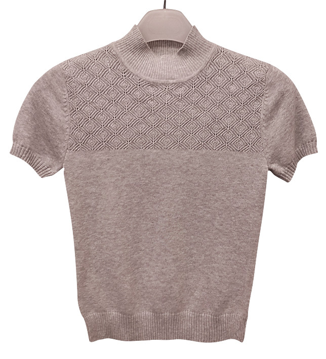 Кофта Deloras з декоративною вставкою, р. 134-164, сіра